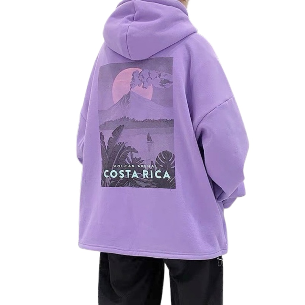 Áo hoodie nam nữ VN CLO in chữ costa - HD040