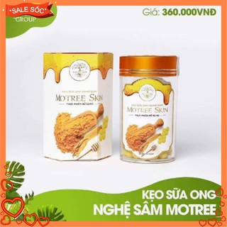 Kẹo sữa ong chúa nghệ sâm MOTREE SKIN