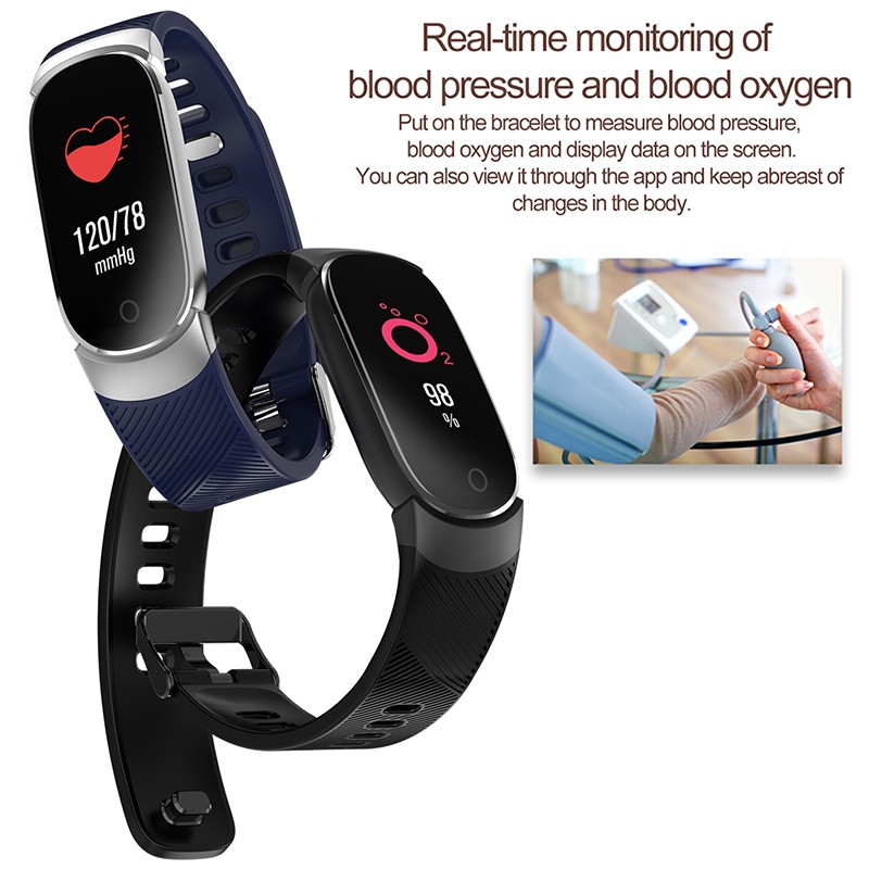 Đồng Hồ Thông Minh Qw16 Chống Nước Kết Nối Bluetooth Theo Dõi Sức Khỏe Cho Nữ