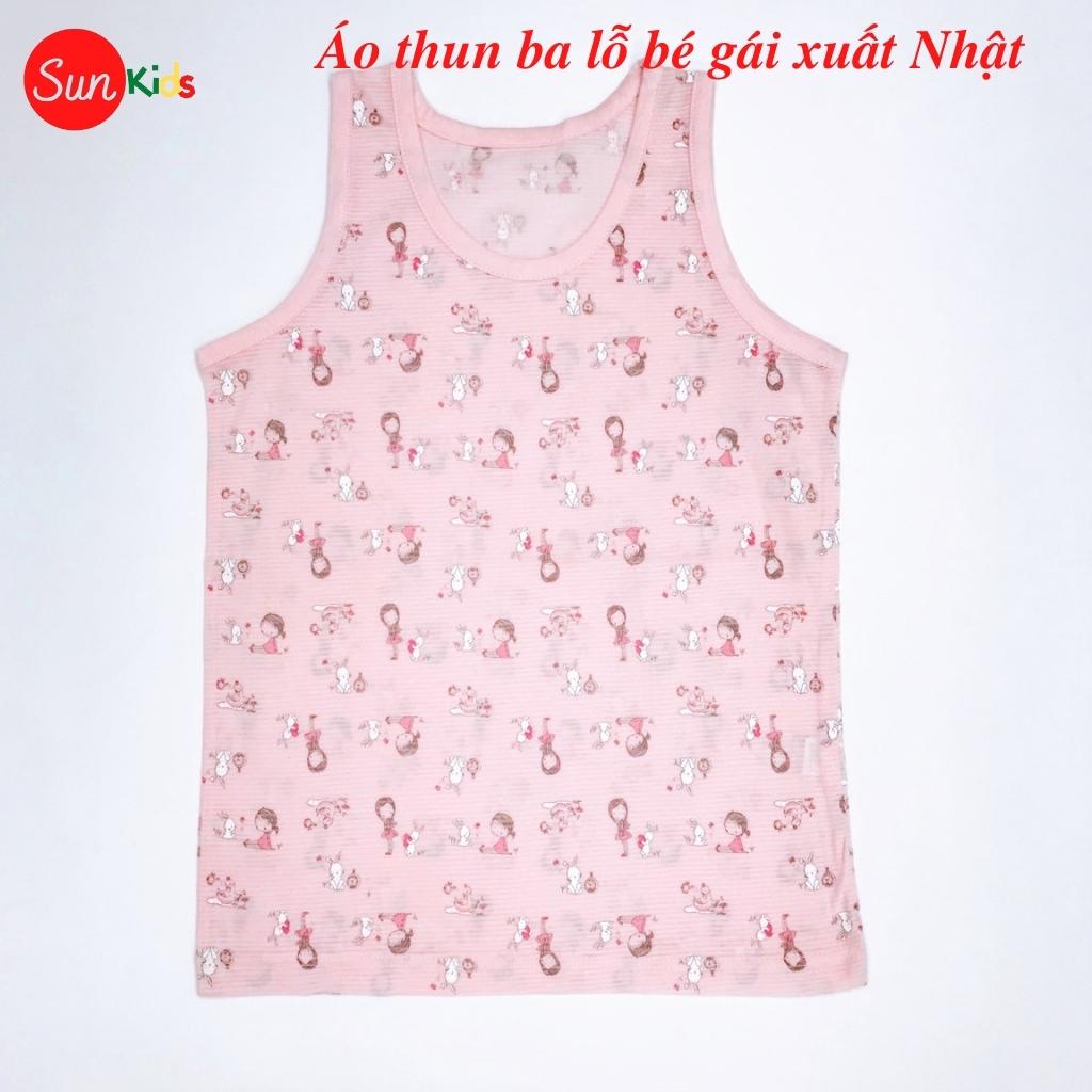 Áo thun cho bé gái, áo phông bé gái chất cotton mềm mát, size 65 - 85 - SUNKIDS