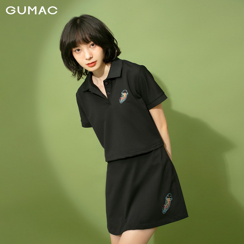 Chân váy nữ dáng chữ A cơ bản GUMAC đủ màu, đủ size, thiết kế basic VB315 | BigBuy360 - bigbuy360.vn