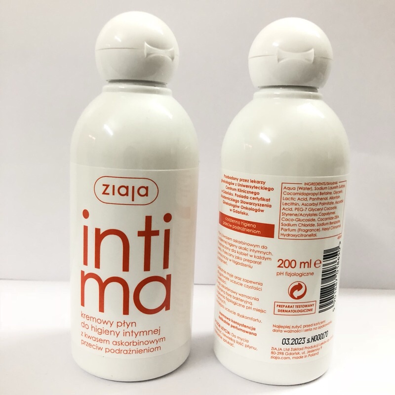 Dung dịch vệ sinh FREESHIP Dung dịch vệ sinh Intima Ziaja 200ml