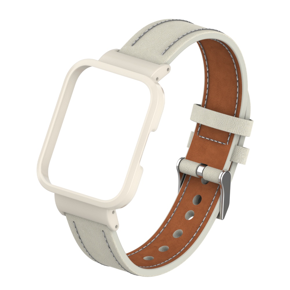 Dây Đeo Bằng Da Nhiều Màu Cho Đồng Hồ Thông Minh Xiaomi Mi Watch Lite/2 Lite Redmi Watch 2/2 Lite POCO