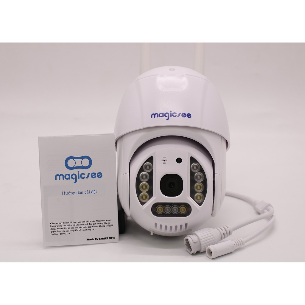 Camera giám sát ngoài trời không dây wifi Magicsee ZS310 - Độ phân giải 2K - AI
