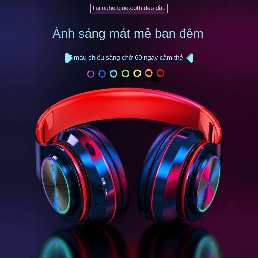 Ánh Sáng Phát Ra Tai Nghe Bluetooth Tai Nghe Không Dây Thể Thao, Trò Chơi Tai Nghe Tai Nghe Đa Năng