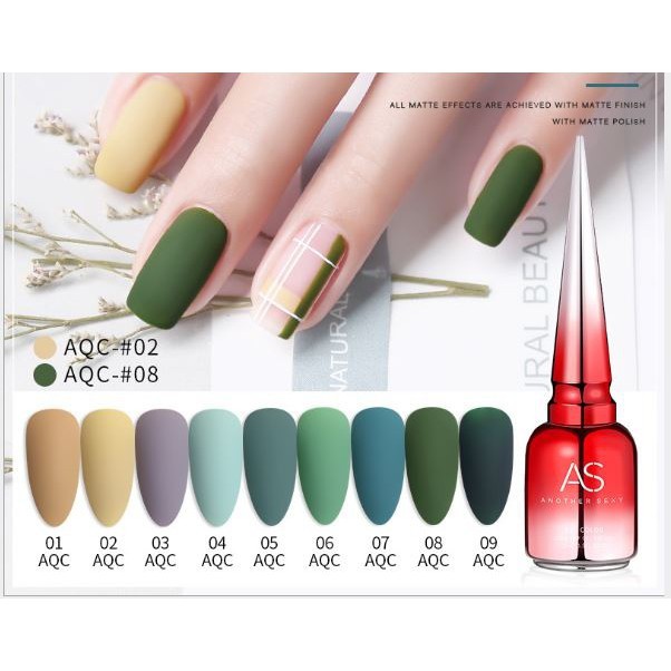 Sơn Gel AS mã AQC chai đỏ 15ml - manh219