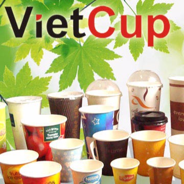 Cốc giấy VietCup 6oz/7oz dùng 1 lần ( 50 Cái), ly dùng tiện lợi cho cơ quan, công sở, các trung tâm hành chính.