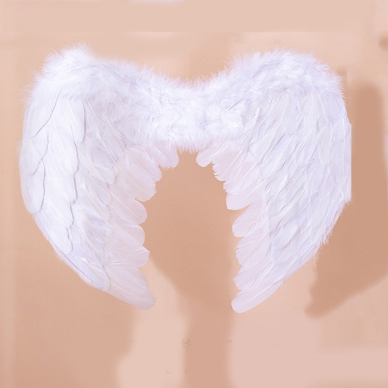 Cánh Thiên Thần Lông Vũ Tự Nhiên Trang Trí Tiệc Cho Nam Nữ YOUYO