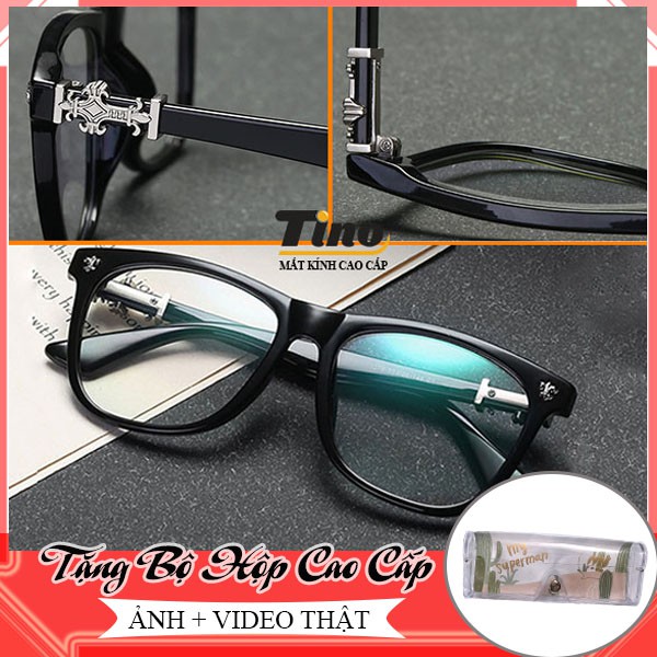 GỌNG KÍNH MẮT CHROME HEART CHO NAM NỮ GỌNG NHỰA - MẮT KÍNH TRANG BỊ MẮT CẬN