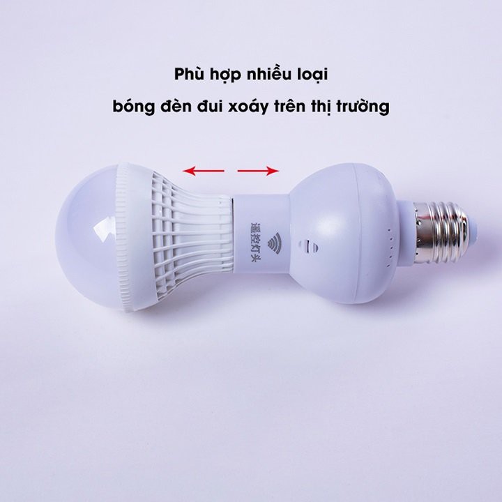 Đui đèn cảm biến âm thanh tự động sáng trong tối thông minh, đui đèn cảm ứng âm thanh lên tới 60 dB