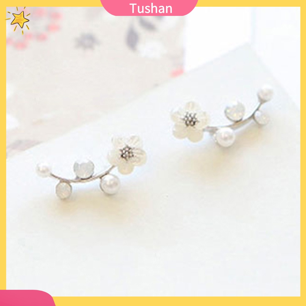 Khuyên tai nữ hình bông hoa thời trang