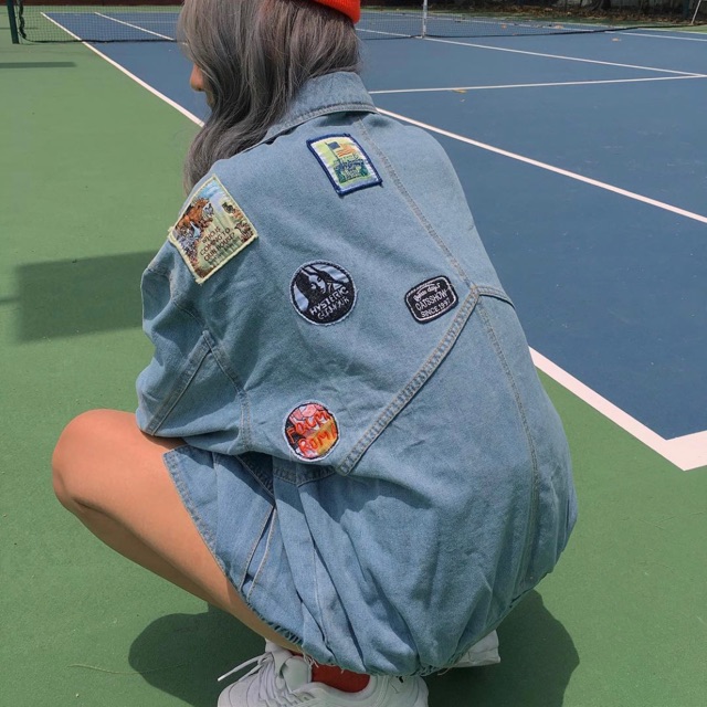 áo khoác bò : DANM GOOD DENIM JACKET