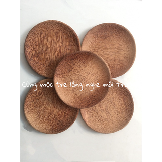 Dĩa gỗ dừa mỹ nghệ