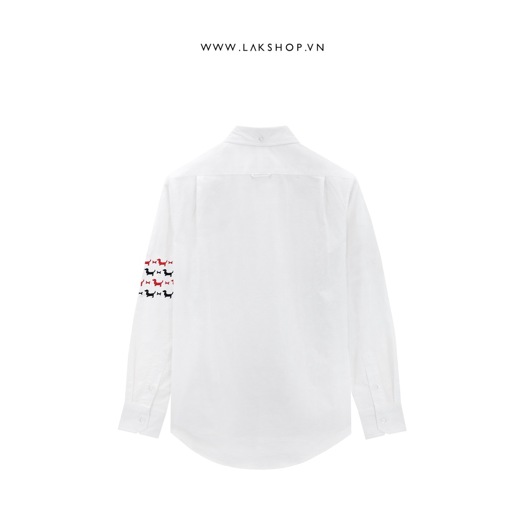 Áo sơ mi T.B  Animal Embroidery Oxford Cotton Shirt