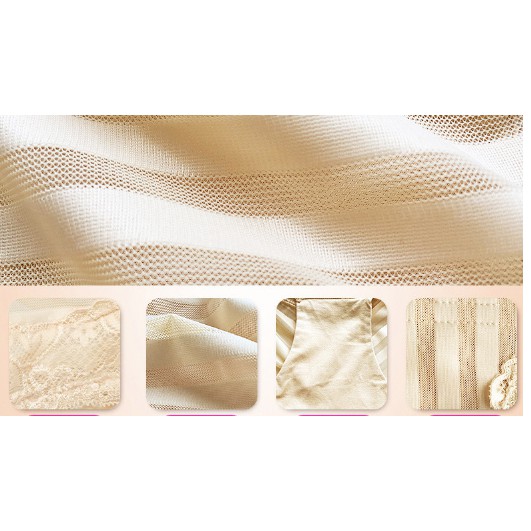 Quần gen bụng chống cuộn phối ren thoáng khí - QG001 | BigBuy360 - bigbuy360.vn