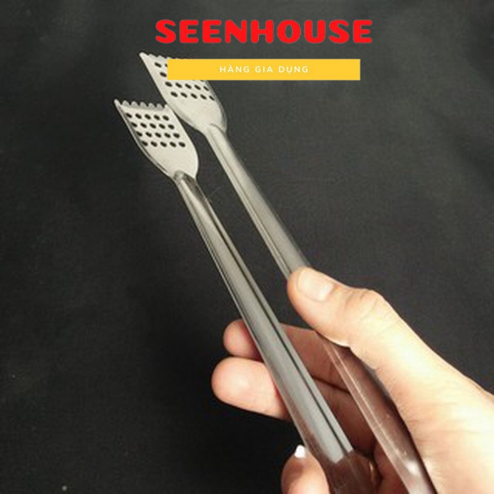 Kẹp gắp thức ăn, kẹp gắp đá lỗ bằng inox