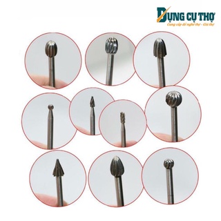 Bộ chà khắc gỗ 10 chi tiết