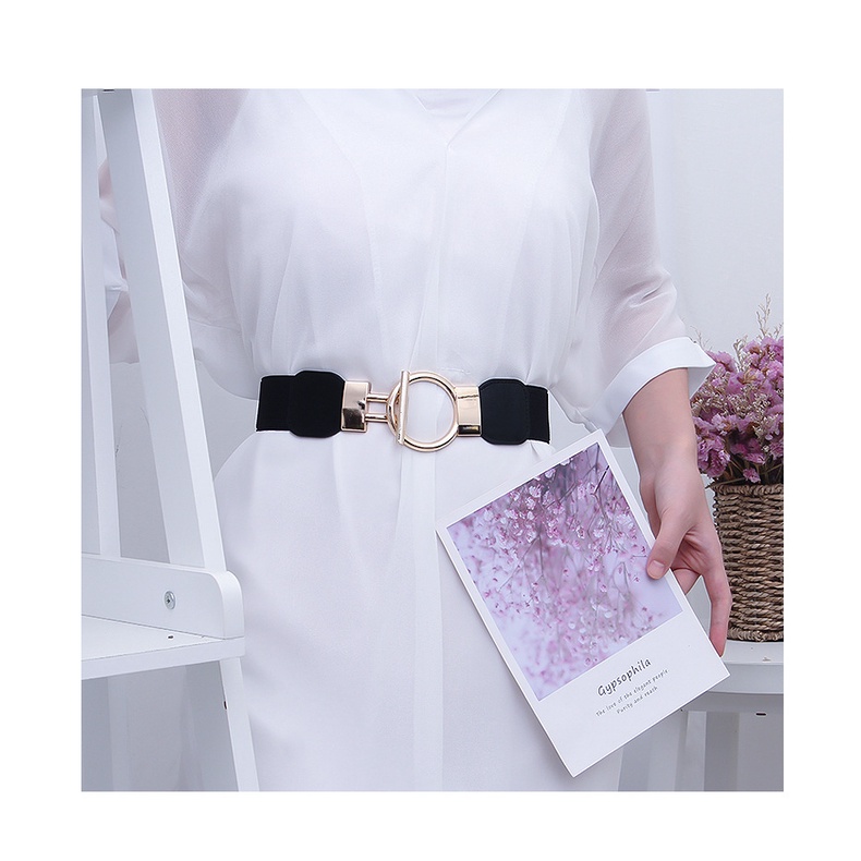 Thắt Lưng Bản Rộng Co Giãn Đa Năng Trang Trí Đầm / Áo Khoác Cho Nữ