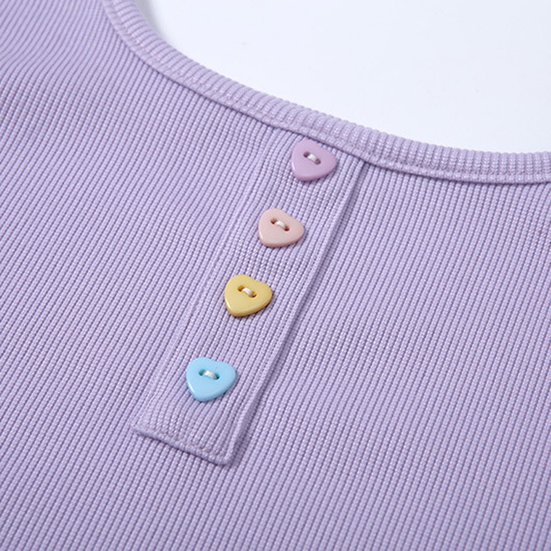 Áo Lửng Hai Dây Màu Tím Gợi Cảm Cho Nữ | BigBuy360 - bigbuy360.vn