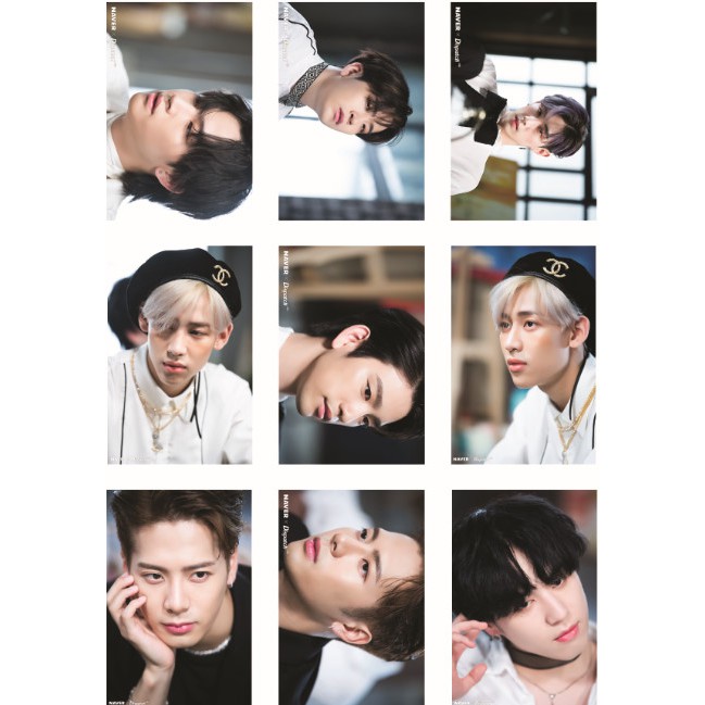 Lomo card 54 ảnh GOT7 - Lullaby Naver x Dispatch