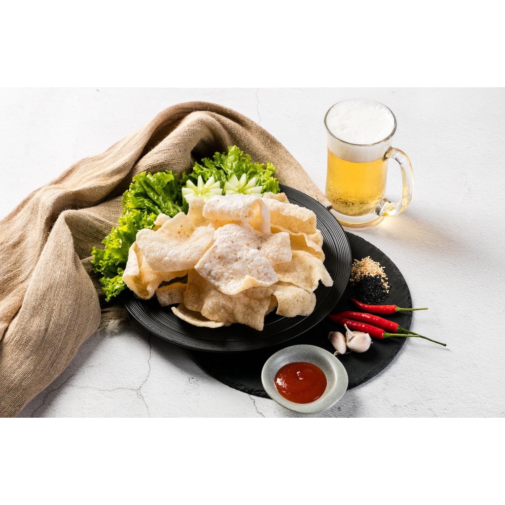 Bánh Phồng Tôm Ngon Đặc Sản Biển Vân Đồn Quảng Ninh- Không Chất Bảo Quản, Không Mì Chính- Đồ Ăn Vặt Cho Bé 250g