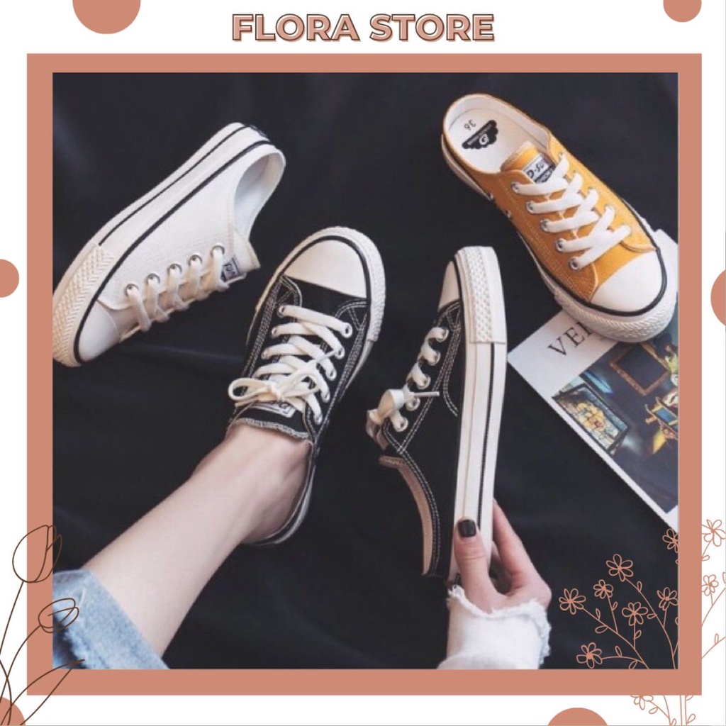 Sục nữ thể thao đạp gót Hàn Quốc siêu êm siêu bền FLORA S01