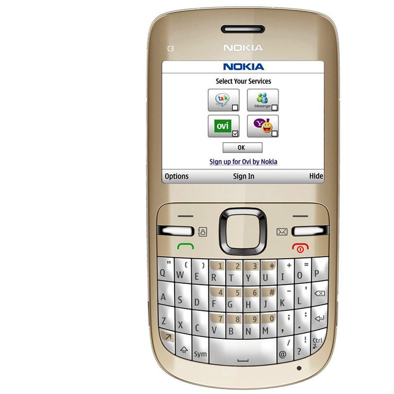 ĐIỆN THOẠI Nokia C3-00 bàn phím Querty