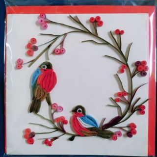 Thiệp handmade quilling
