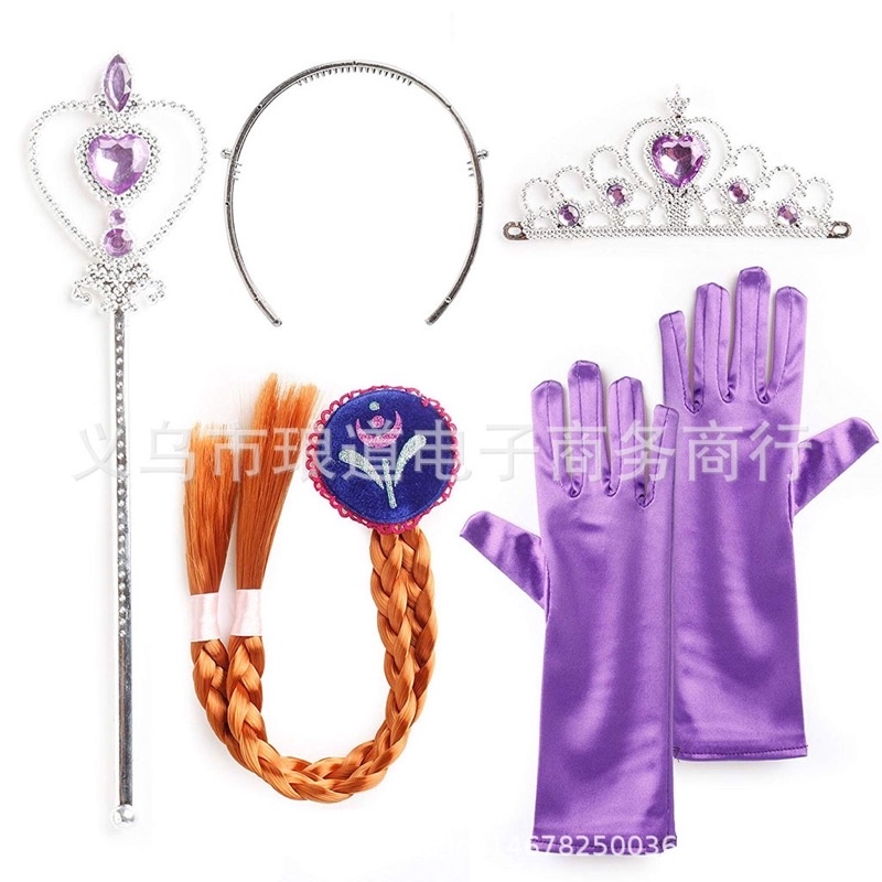 Phụ kiện hoá trang công chúa Elsa Frozen hàng đẹp