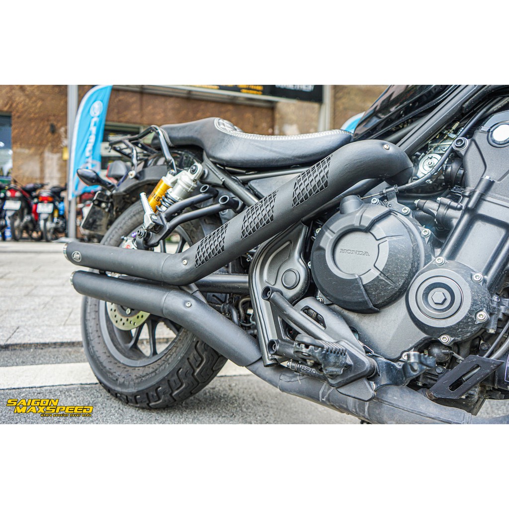 PÔ GEM CLASSIC 2 NÒNG LIMITED SLIP ON HONDA REBEL 500