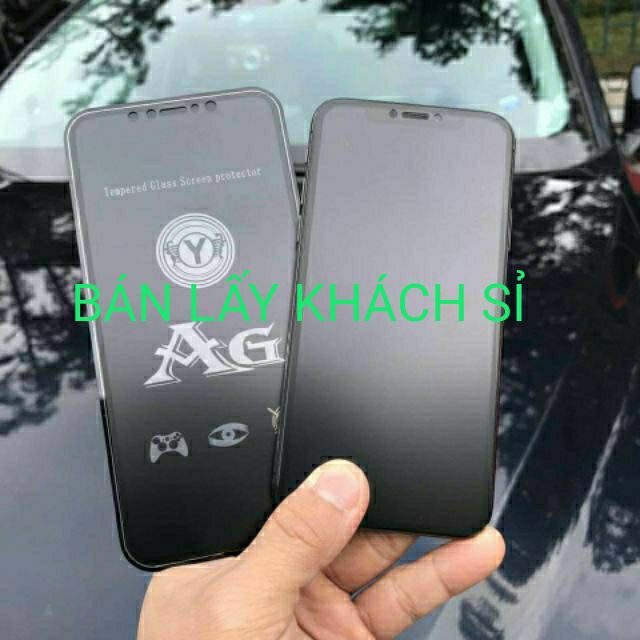 (Bán lấy khách sỉ) Cường lực iPhone chống bám vân tay rẻ nhất Shopee