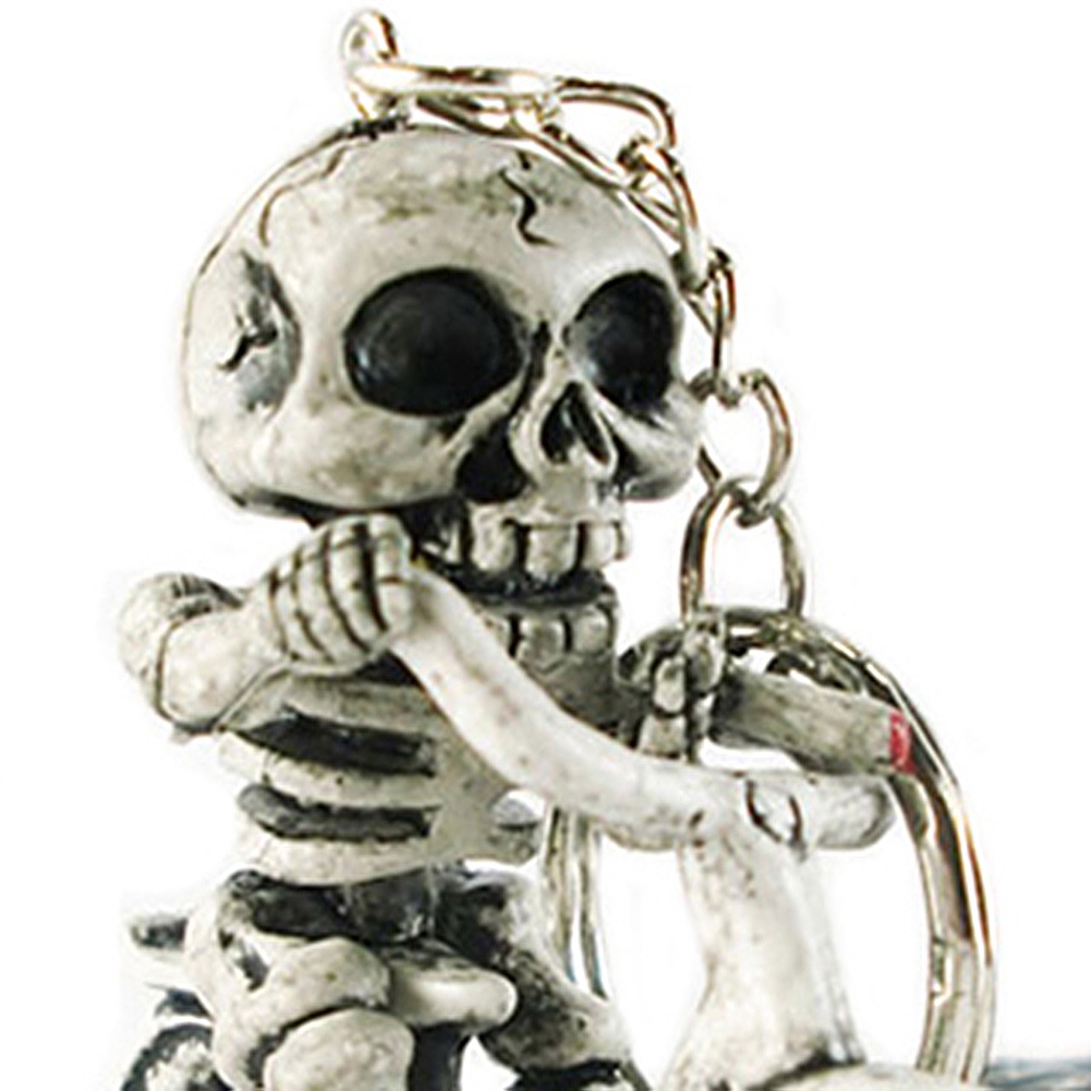 Móc khóa hình đầu lâu sáng tạo