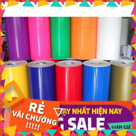 [BÁN CHẠY]  10m Giấy cắt chữ DECAL PVC khổ 0,6m dài 200m (các màu), KOANHAO Đài loan.