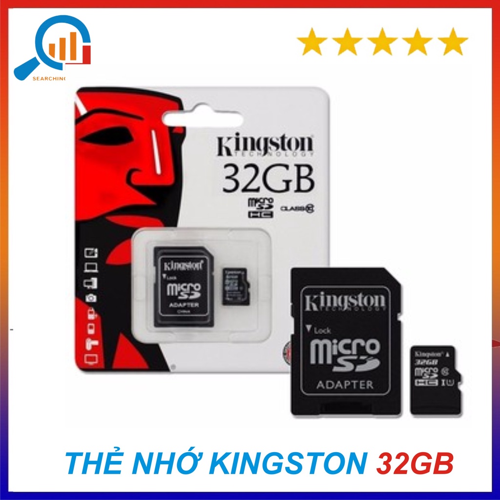 Thẻ nhớ Kingston 32GB / 16GB Micro SD Class 10 - BH 5 năm !!!