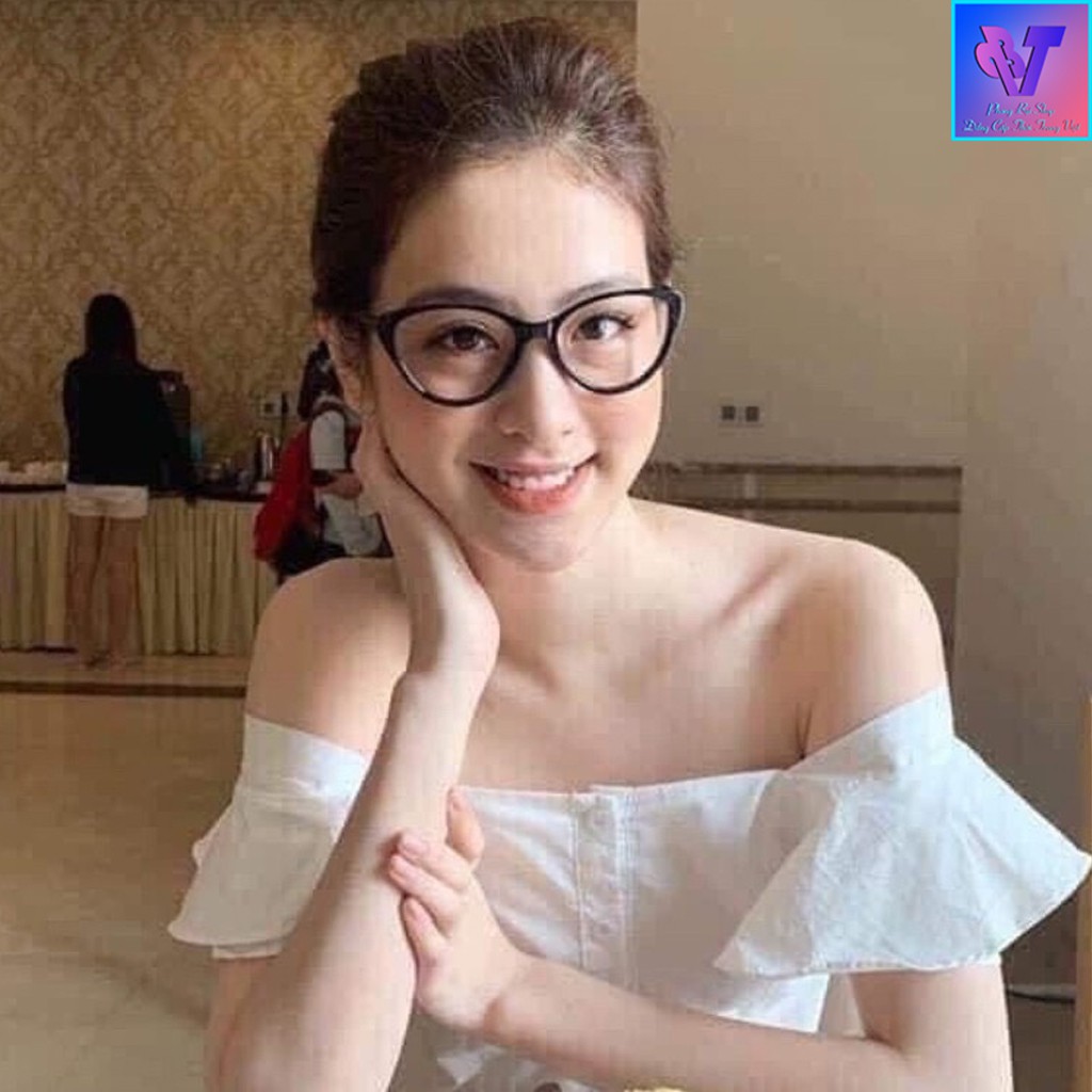 Kính Mắt Mèo Nữ Gọng Cận Viền Mảnh Dễ Thương Không Kén Mặt Chống Lóa Có Thể Thay Mắt Kính Hot Trend PB015 Kính Mát Nữ | BigBuy360 - bigbuy360.vn