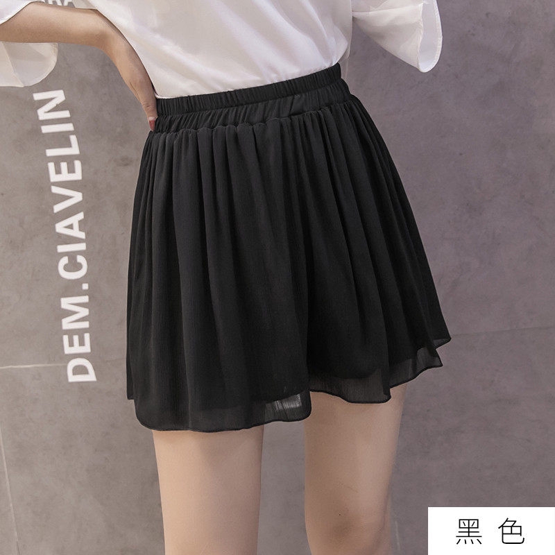 Spring And Summer New Big Size Wide Shorts Printed High Waist Denim Pants High Leg Denim Korean Seluar Jean Bootcut Long Palazo Wide Leg Pants