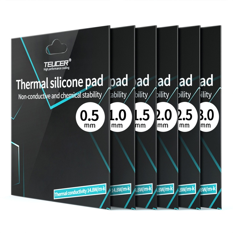 Miếng Đệm Mỡ Tản Nhiệt / GPU / CPU / Đồ Họa Bằng Silicon Có Đèn LED Cho PC / Laptop