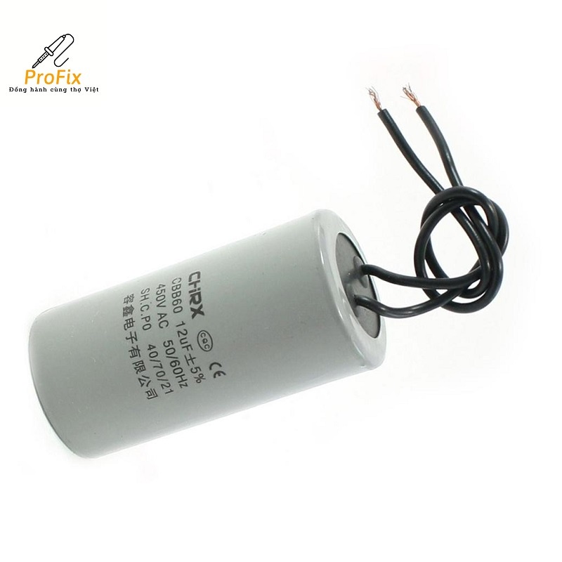 Tụ CBB60 12UF-450V.