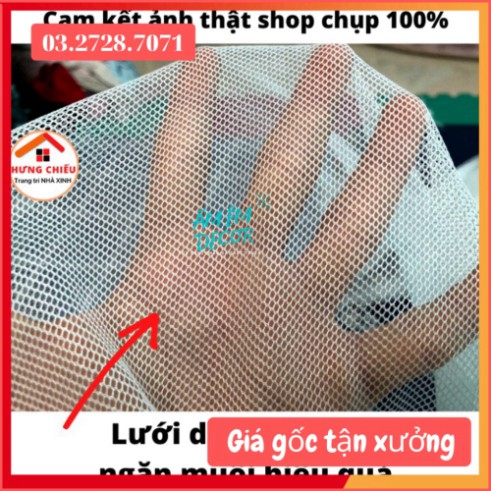 [HÀNG ĐẸP] Màn tuyn chống muỗi dệt 10/10 xịn Freeship