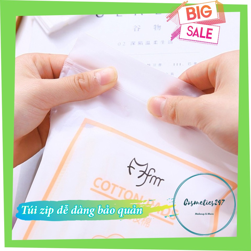 Bông Tẩy Trang Cotton Pads 222 Miếng Dùng Cho Trang Điểm, Dưỡng Da, Tẩy Trang - Nội Địa Trung | BigBuy360 - bigbuy360.vn