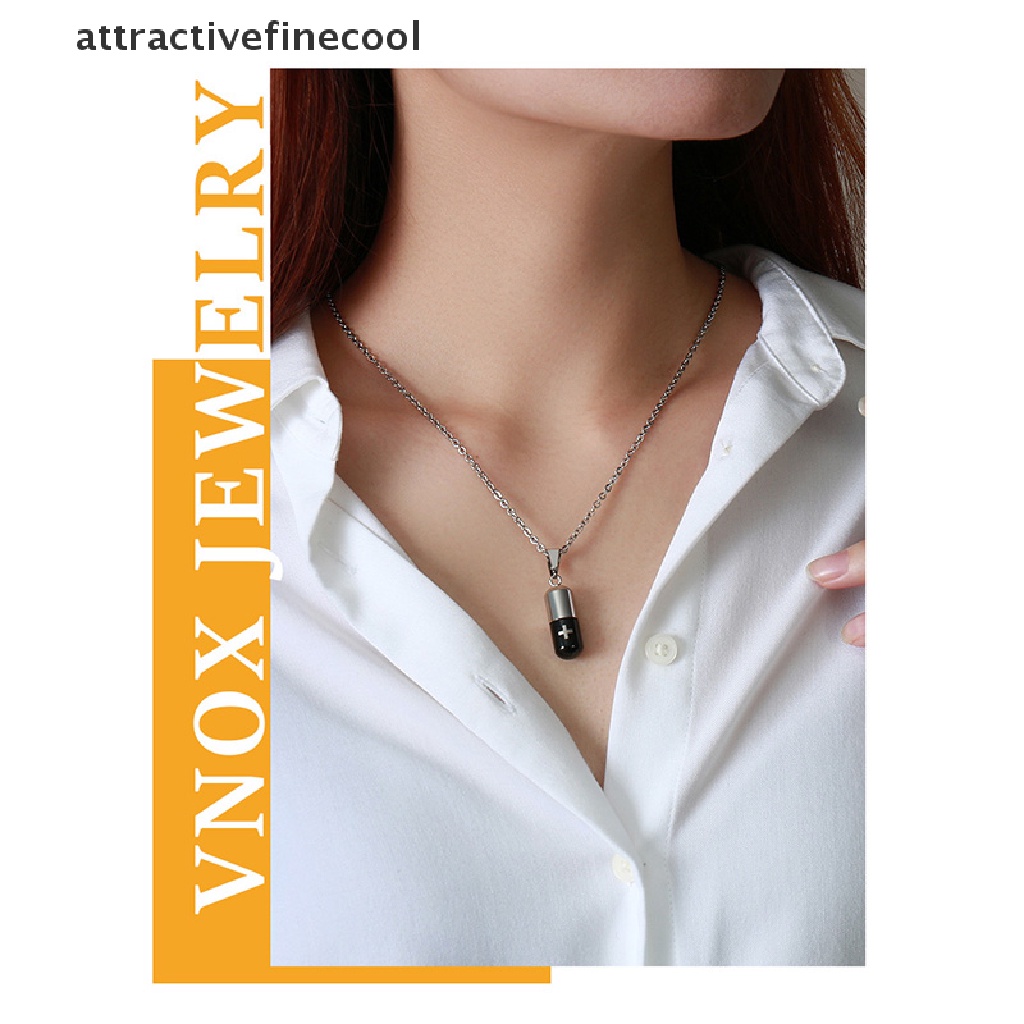 Vòng cổ Mặt Hình Viên Thuốc Khắc Chữ Thập Độc Đáo