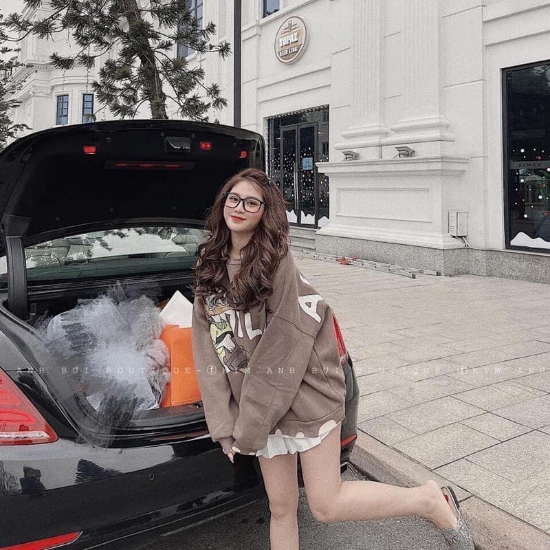 Áo nỉ bông in hình Vịt Donal | BigBuy360 - bigbuy360.vn