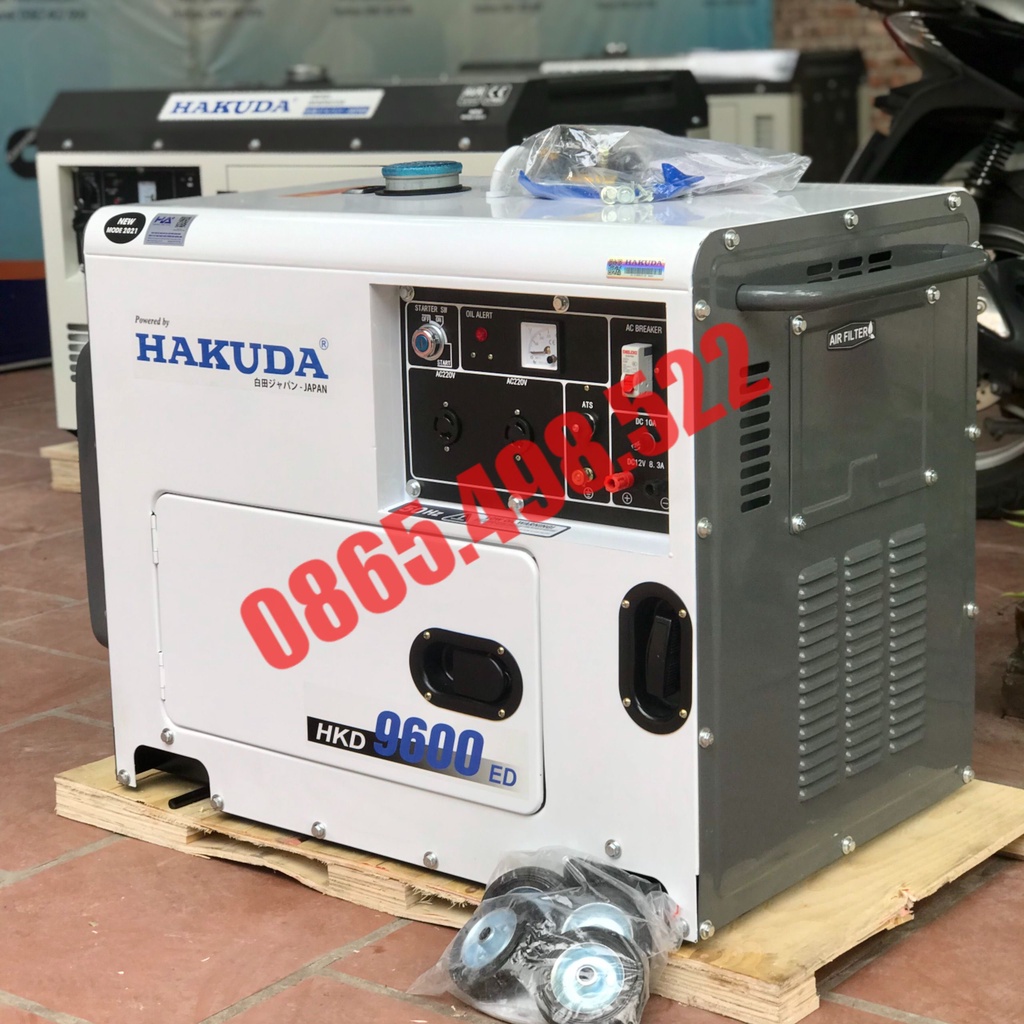 Máy Phát Điện Chạy Dầu 5Kw Hakuda HKD 9600ED