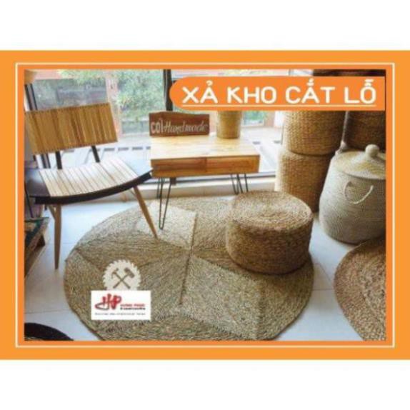 Xưởng SX- Xường SX- XẢ LỖ TOÀN BỘ Thảm cói trải sàn xuất khẩu size 1m2 -Tre VN -Tre Việt