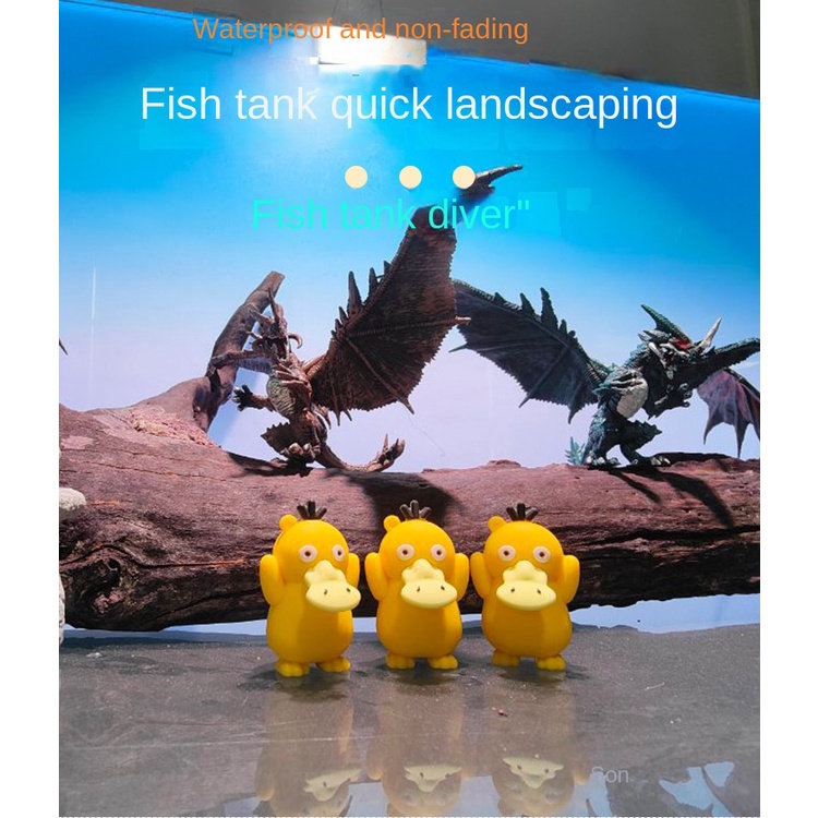 Tượng Vịt Nổi Trang Trí Bể Cá Cỡ Nhỏ