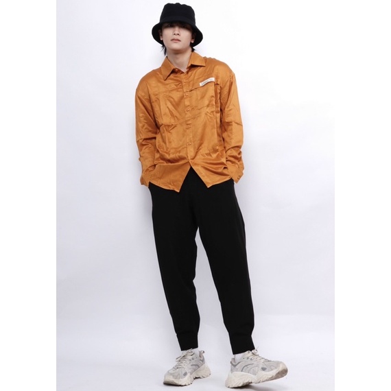 sơ mi trơn form suông rộng thời trang nam Nô store