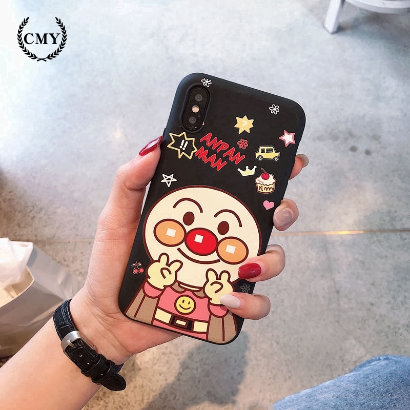 Ốp lưng hình chuột Mickey/Anpanman dành cho iPhone 11/11Pro/11Pro Max/X/XR/XS/XS MAX/7/8 Plus SE | BigBuy360 - bigbuy360.vn
