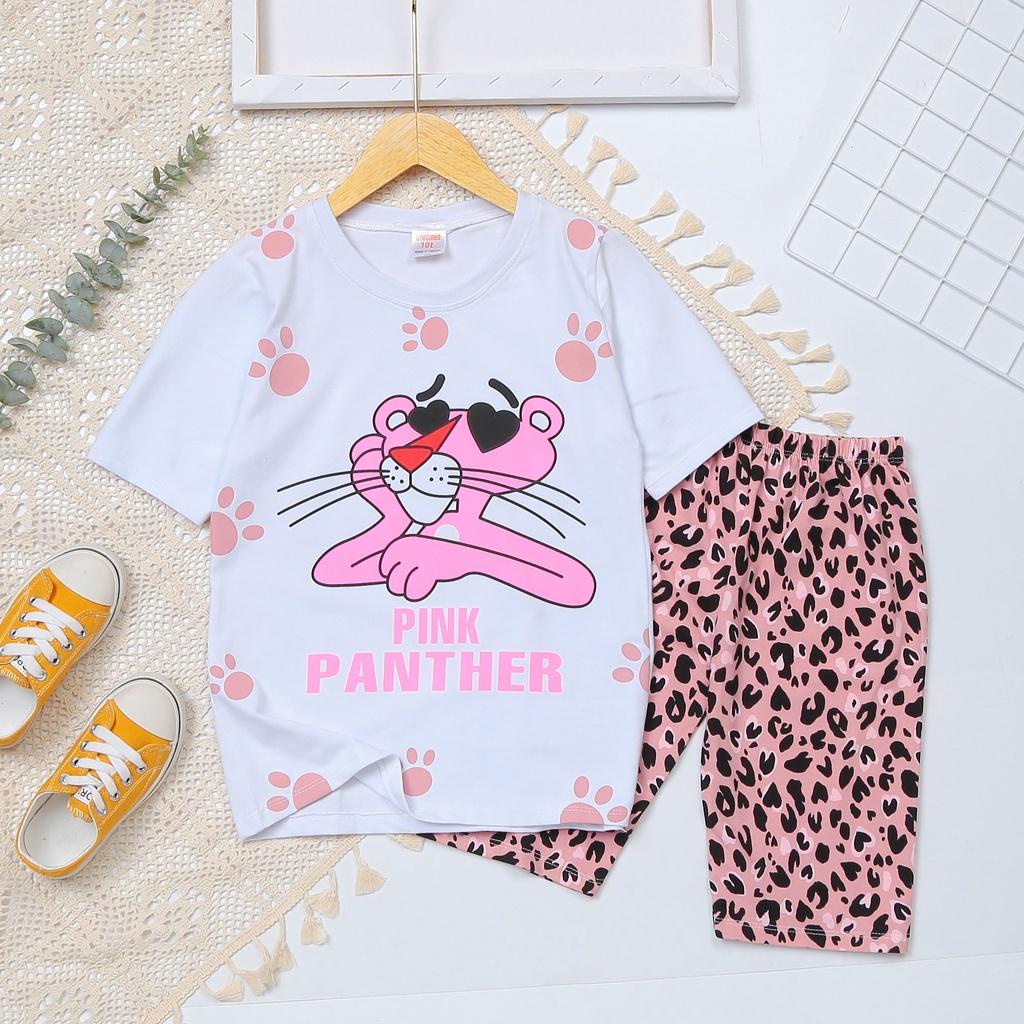 Đồ bộ bé gái size đại hình thú thun cotton 4 chiều JENNIE KIDS thấm hút mồ hôi tốt J408