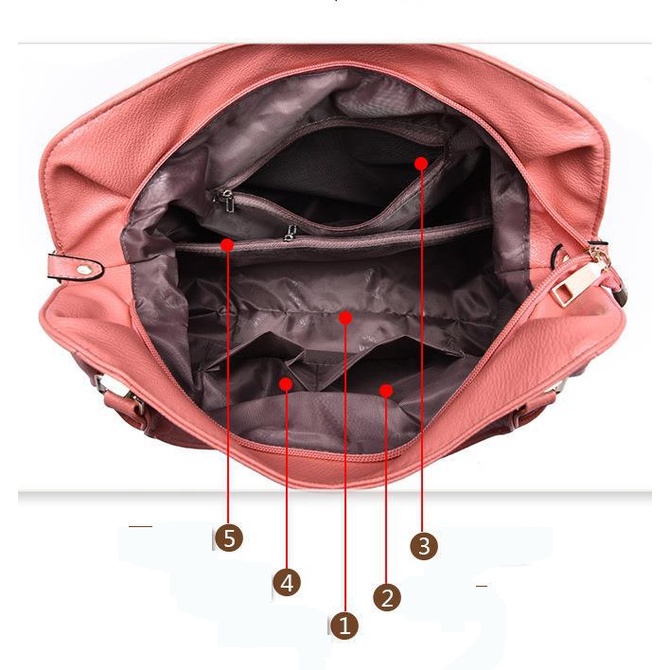 Hàng Có Sẵn Túi tote Đeo Vai Cầm Tay Siêu Mềm Sức Chứa Lớn Phong Cách Âu Mỹ Cho Nữ