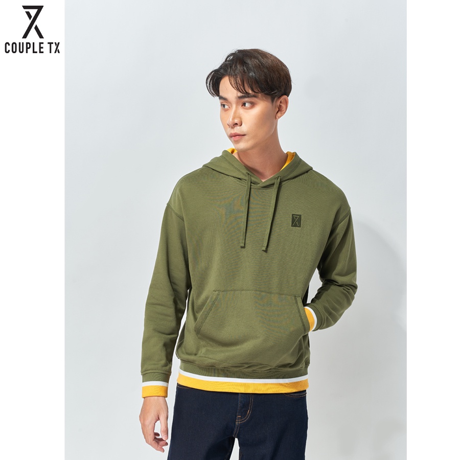 Áo hoodie nam form rộng Couple TX dáng basic chất cotton dày ấm áp mùa thu đông MHO 1001